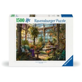Puzzle casa plina de plante 1500 piese